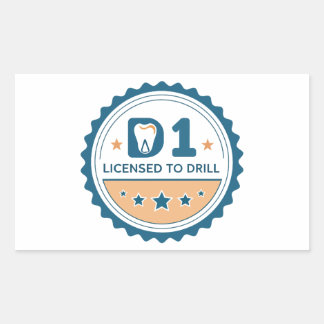  D1 to DDS Dental Student Sticker