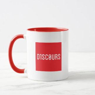 D1SC0URS red logo mug