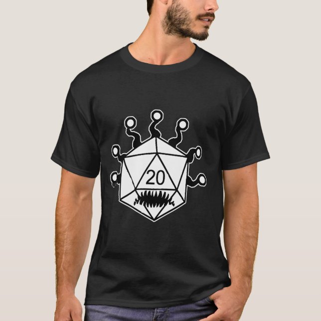 d20 Beholder! T-Shirt (Front)