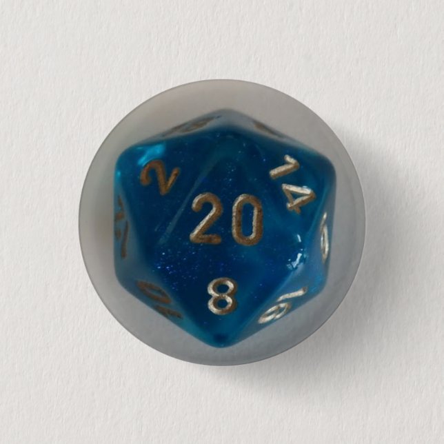 D20 Button (Front)