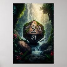D20 De Tranquillity Metal Print