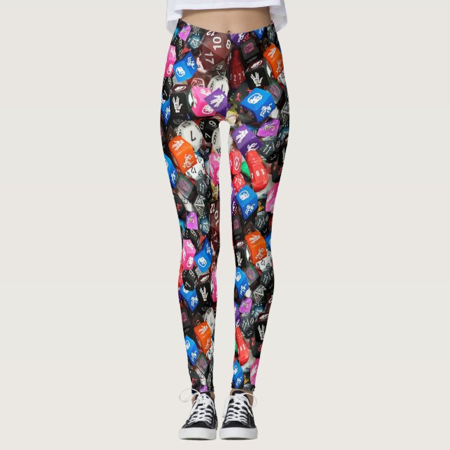 d20 dice leggings (Front)