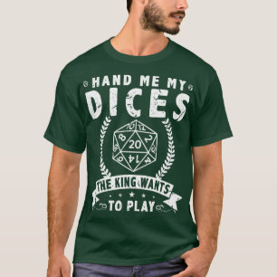 D20 Dice Tabletop RPG Roleplaying 1 T-Shirt
