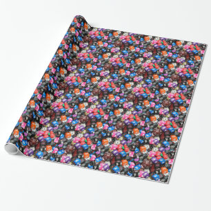 d20 dice wrapping paper