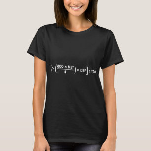 D2F Equation Silicon Valley Funny Math T-Shirt