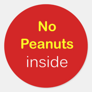 d3 - Food Label ~ NO PEANUTS INSIDE.