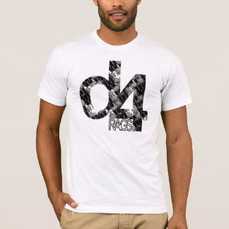 D4 Rags / MWA - Classic (Crossover) (White) T-Shirt
