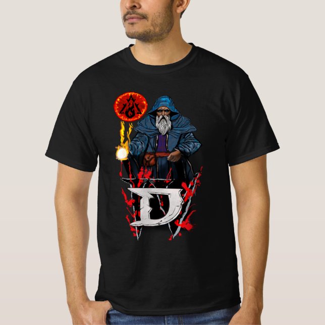 D4 Sorcerer T-Shirt (Front)