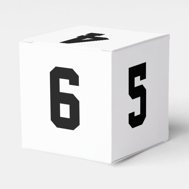 D6 FAVOUR BOX (Front Side)