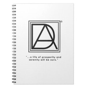 D.A. Spiral Notebook