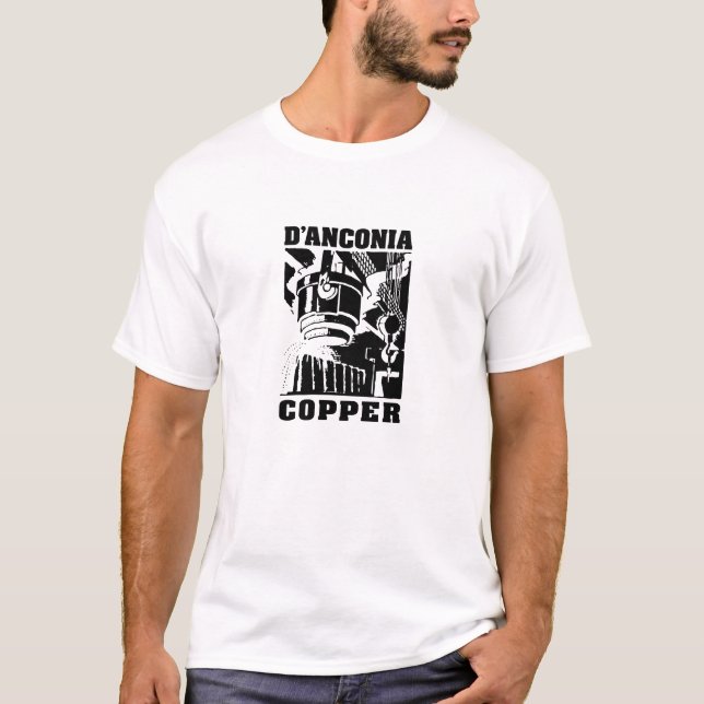 d’Anconia Copper / Black Logo T-Shirt (Front)