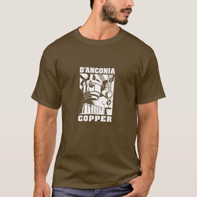 d’Anconia Copper / White Logo T-Shirt (Front)