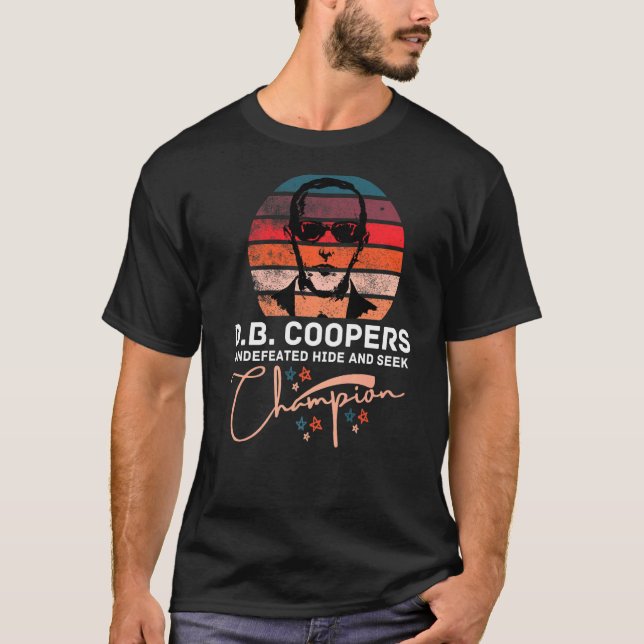 D B Coopers Skydiving School Portland Oregon T-Shirt (Front)