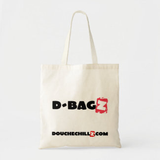 D-Bagz Douchechillz Canvas Tote - Red