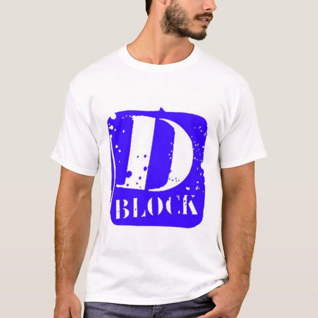D-Block Blue T-Shirt (Front)