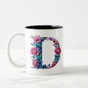 D Coffee Mug – Floral Design for Gifting