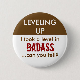 D&D - Badass 6 Cm Round Badge