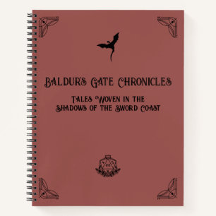 D&D Campaign Chronicle Notebook