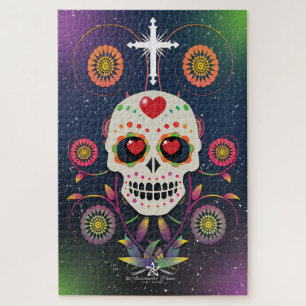 D.D.L.M. Calavera Jigsaw Puzzle