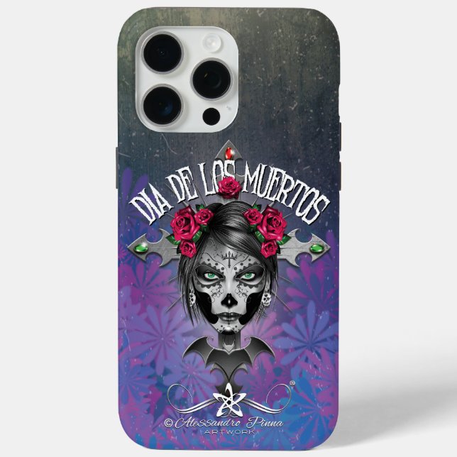 D.D.L.M. La Catrina Case-Mate iPhone Case (Back)