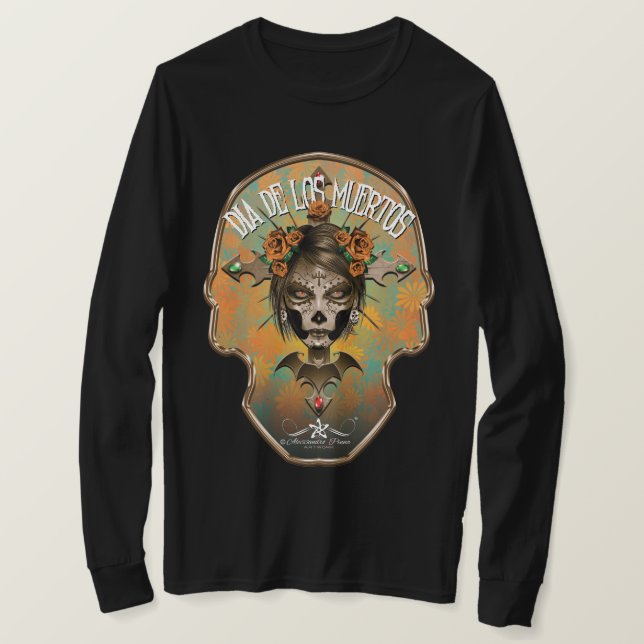 D.D.L.M. La Catrina T-Shirt (Design Front)