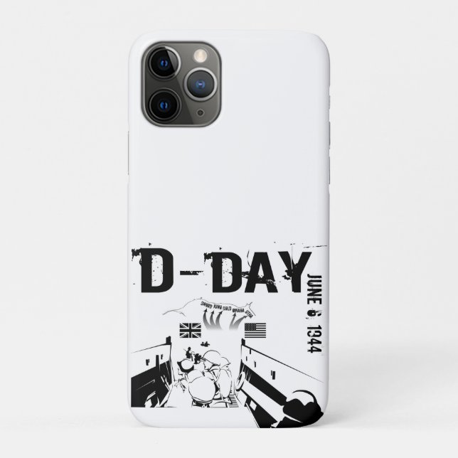 D-DAY 6th June 1944 Case-Mate iPhone Case (Back)
