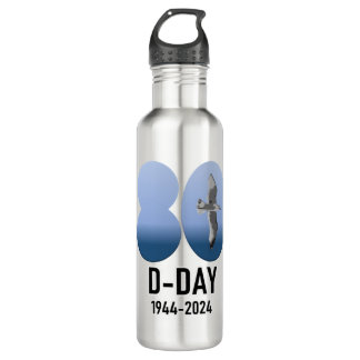 D-Day 80 - 1944-2024 710 Ml Water Bottle