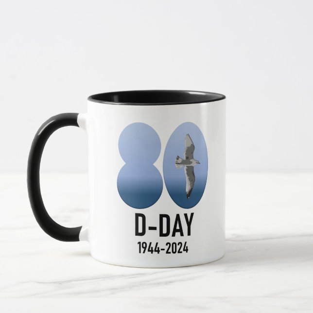 D-Day 80 - 1944-2024 Mug (Left)