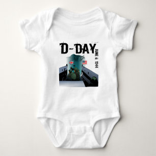 D-DAY June 6, 1944 Baby Bodysuit
