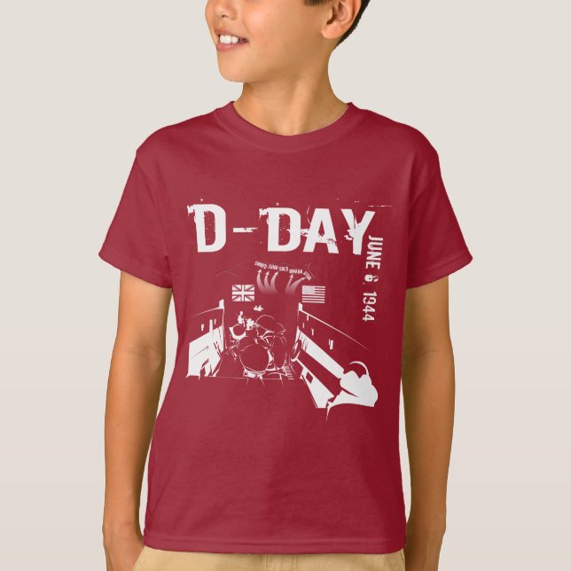 D-DAY June 6, 1944 T-Shirt (Front)
