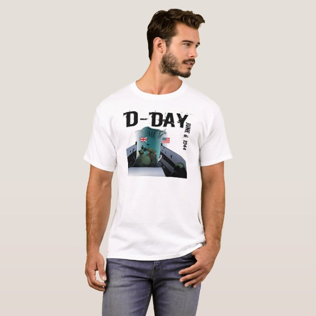 D-DAY June 6, 1944 T-Shirt (Front Full)
