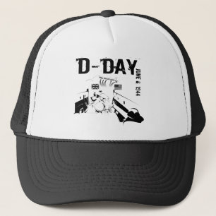D-DAY June 6, 1944 Trucker Hat