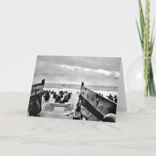 D-Day Landings Assorted Images Card