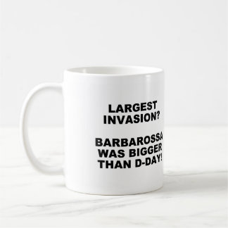 D-Day Largest Invasion Mug