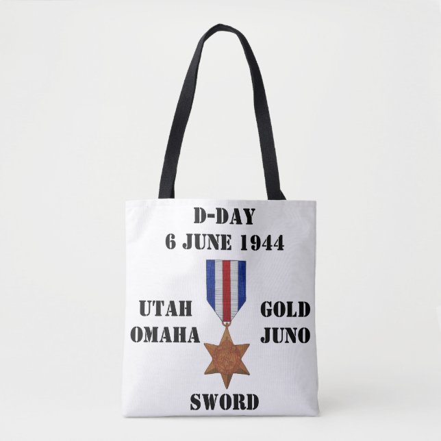 D-Day Tote Bag (Front)