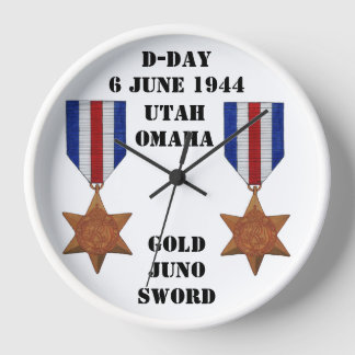 D-Day Wall Clock