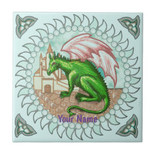 D Dragon  Tile
