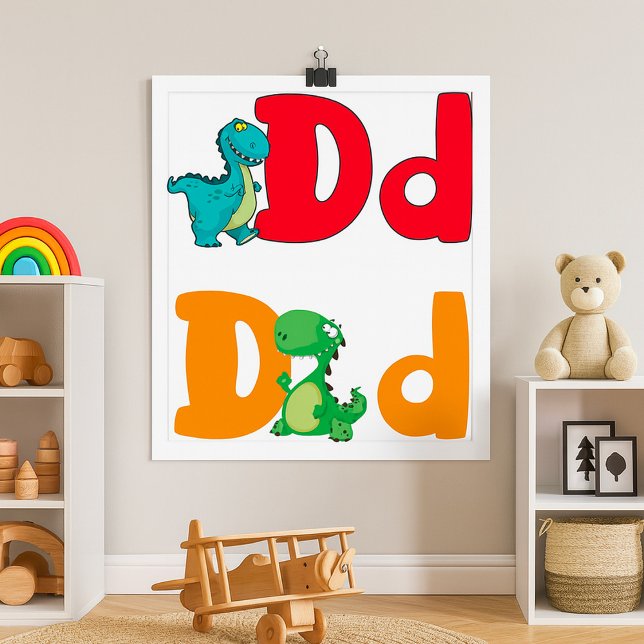 D For Dinosaur Poster (Creator Uploaded)