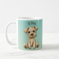 D for Dog: Adorable Kids' Design Mug