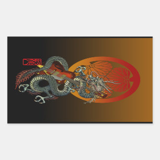 D-Guitar4 Rectangular Sticker