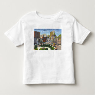 D & H Bldg View of State Street to Capitol Toddler T-Shirt