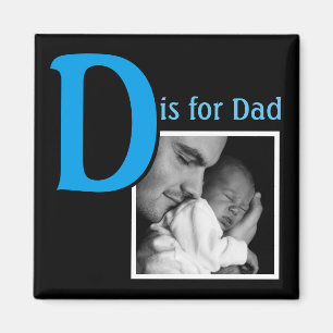 D is for Dad Magnet