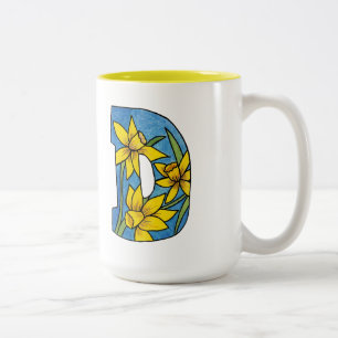 D is for Daffodil Mug
