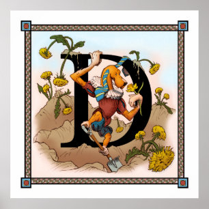 D is for Dally Poster