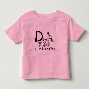 D is for Dalmation T-shirts and Gifts