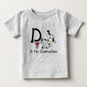 D is for Dalmation T-shirts and Gifts