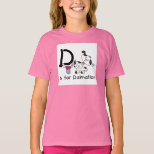 D is for Dalmation T-shirts and Gifts