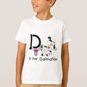 D is for Dalmation T-shirts and Gifts