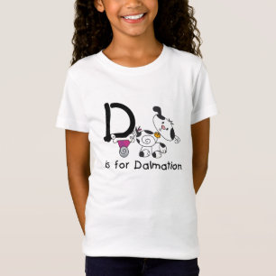 D is for Dalmation T-shirts and Gifts