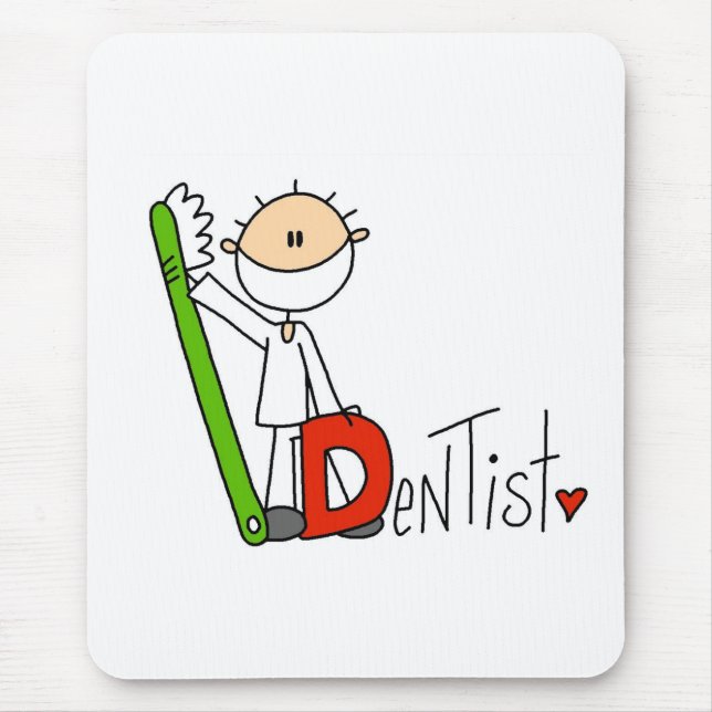 D is for Dentist Mouse Pad (Front)
